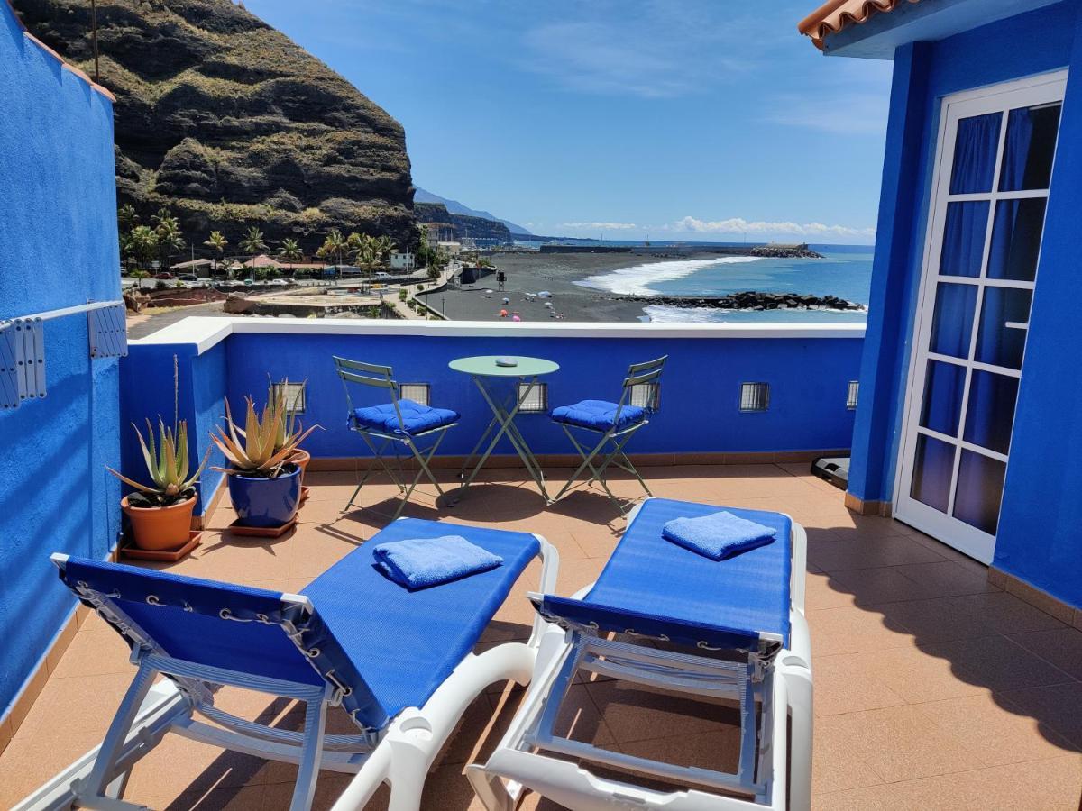 Dachterrassenwohnung Puerto Tazacorte Bagian luar foto
